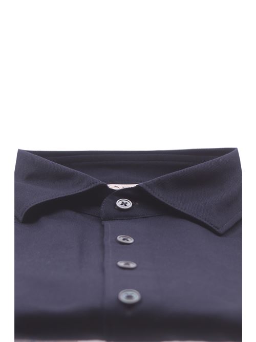 cotton piquet polo shirt LA FILERIA | 6012074201598